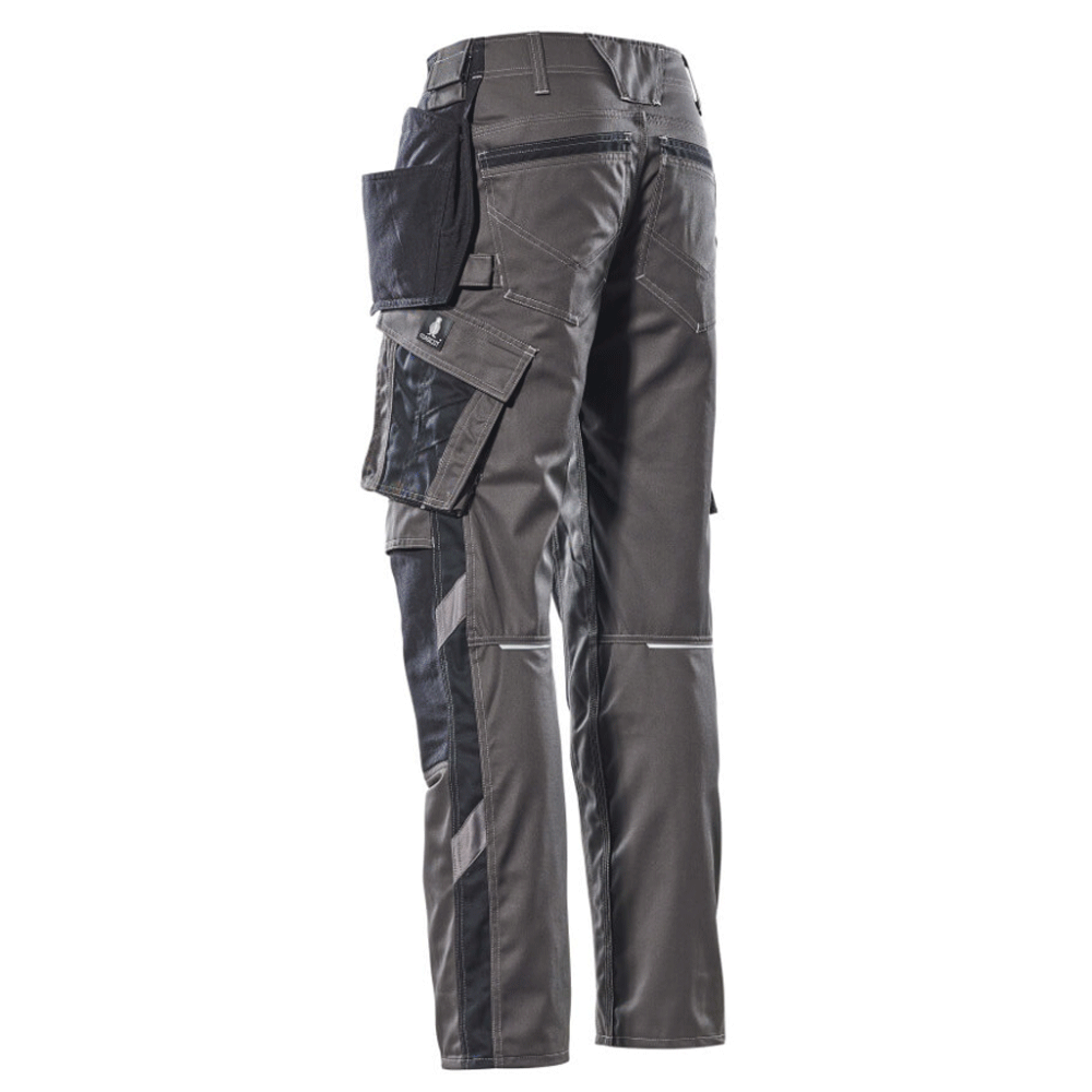 Mascot Unique 17631 Kassel Kneepad Holster Pocket Trousers Grey