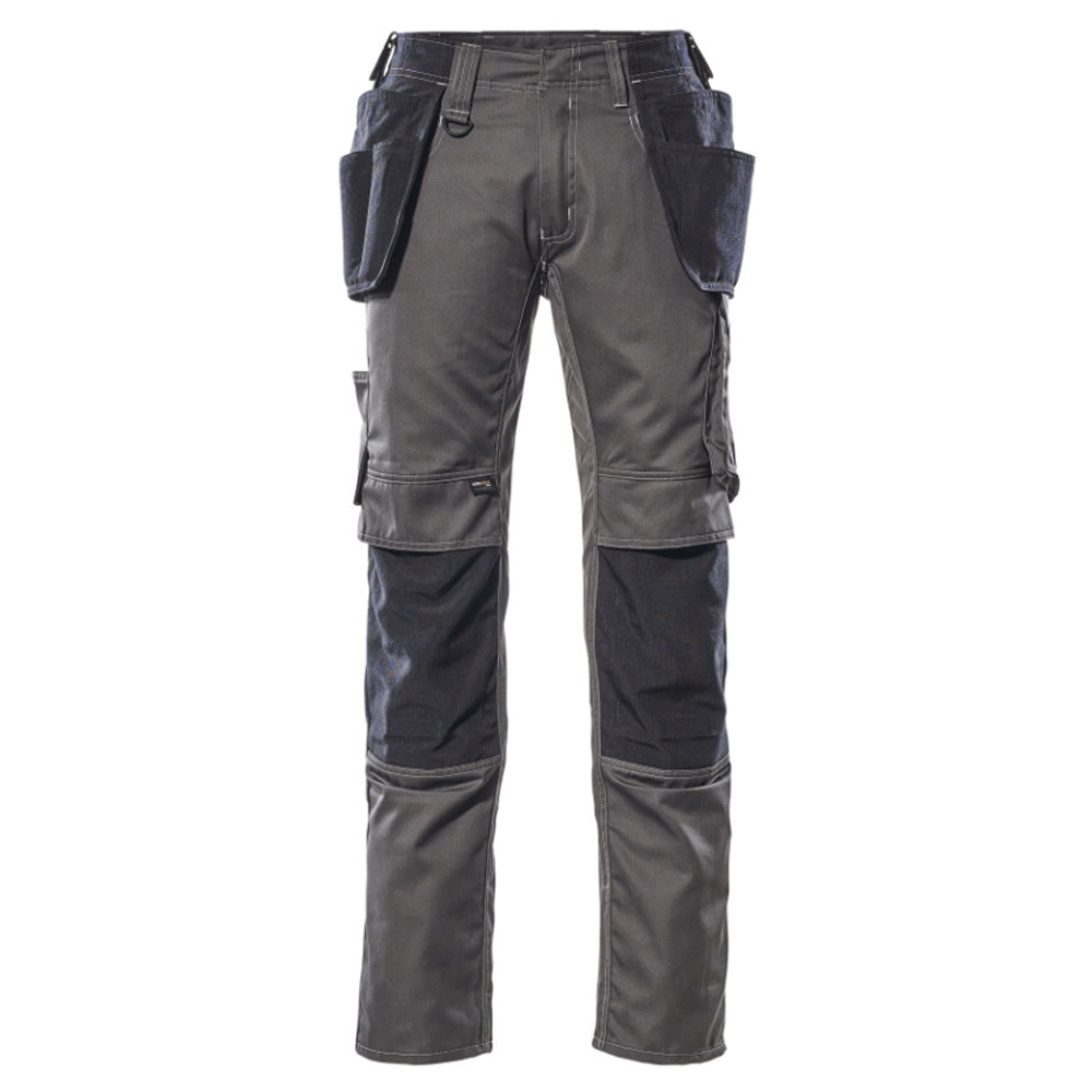 Mascot Unique 17631 Kassel Kneepad Holster Pocket Trousers Grey