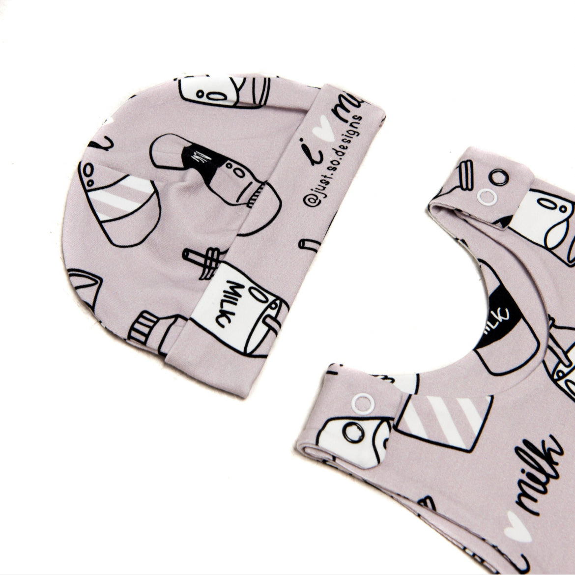 Milk Love Newborn Hat