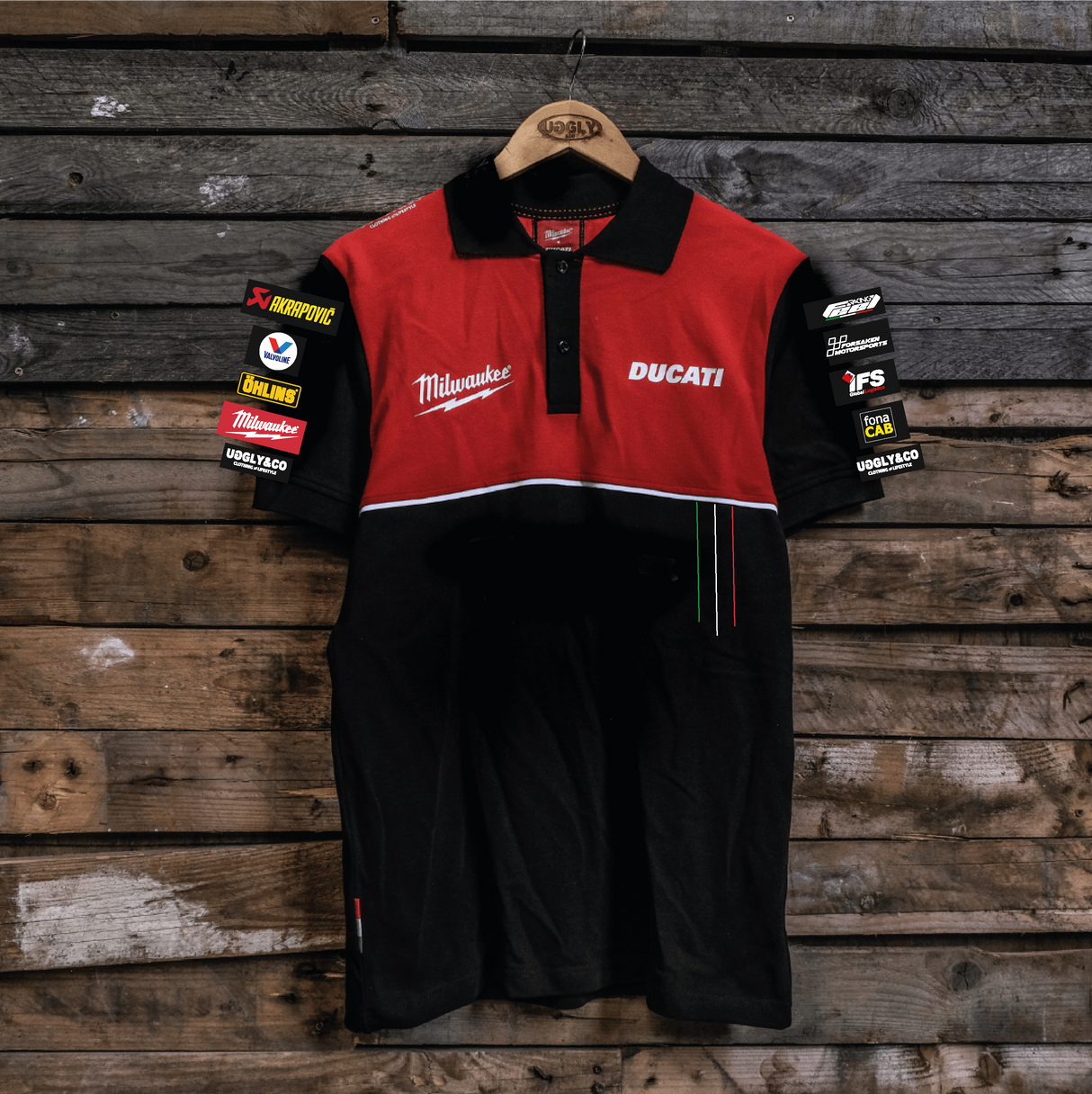 Milwaukee Tools® x DUCATI® Team-Wear Polo Shirt