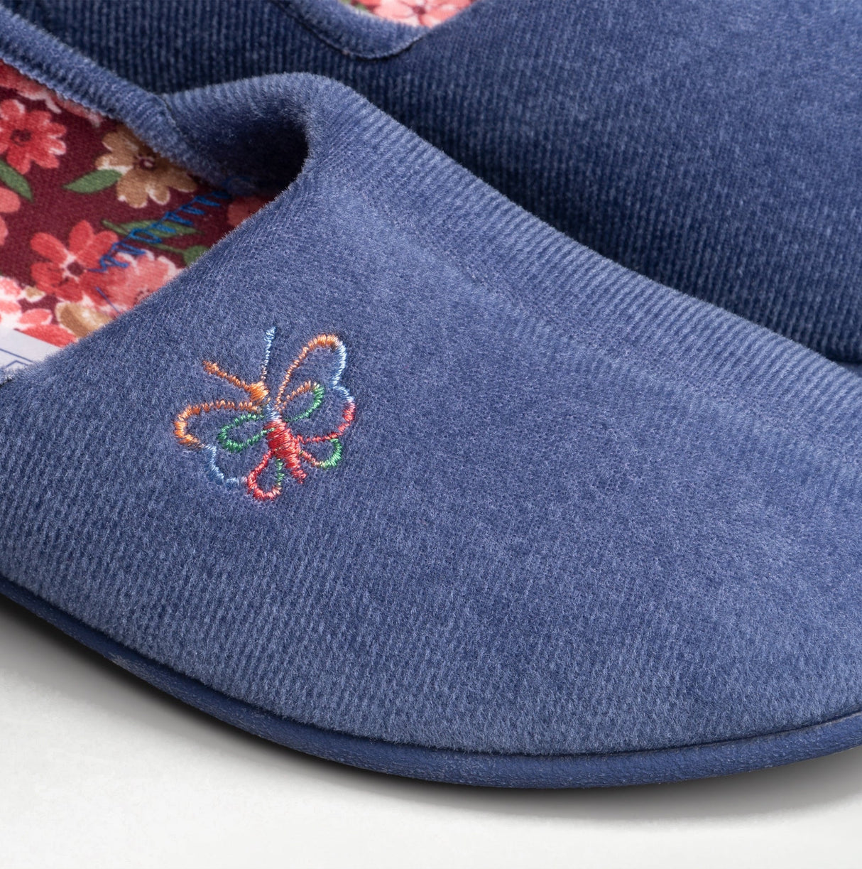Mirak BOUQUET Womens Slippers Blueberry