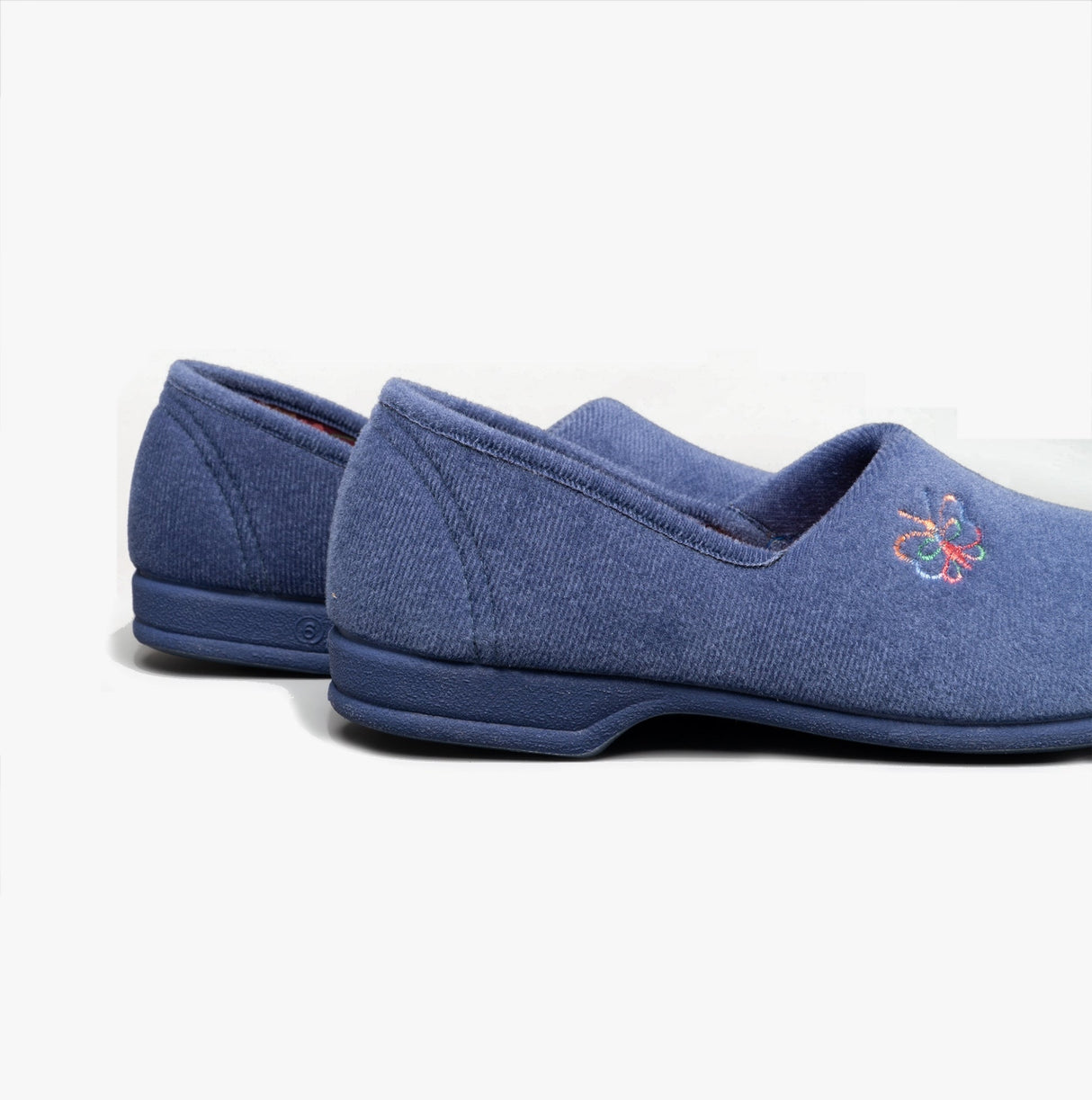 Mirak BOUQUET Womens Slippers Blueberry