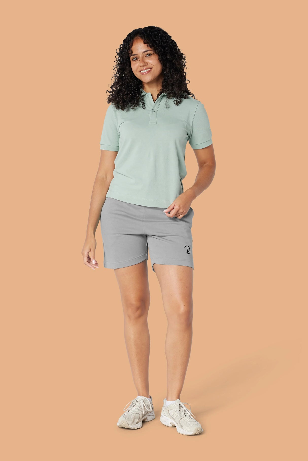 Embroidered P Shorts