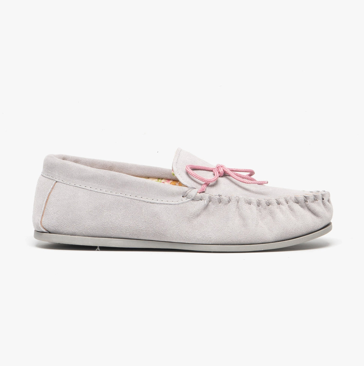 Mokkers LILY Womens Moccasin Slippers Grey