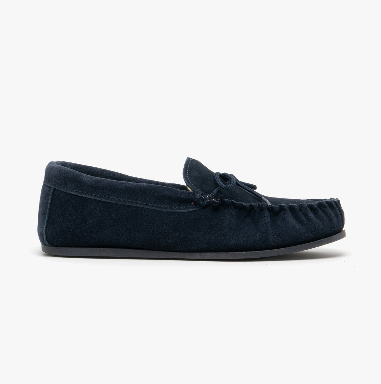 Mokkers LILY Womens Moccasin Slippers Navy