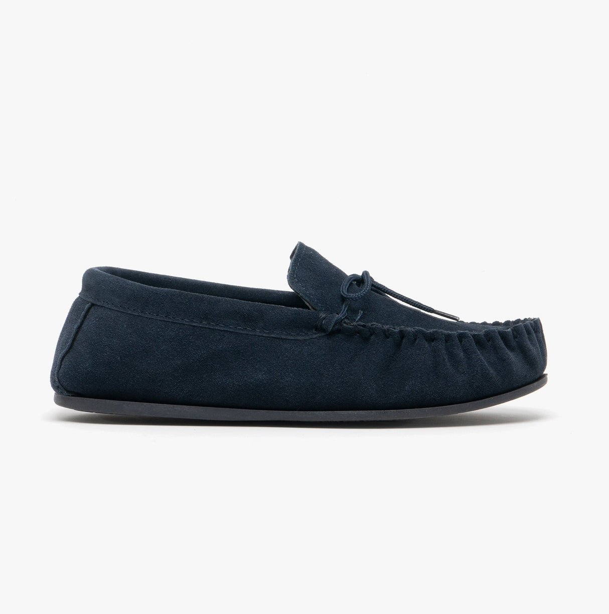 Mokkers BRUCE Mens Moccasin Slippers Navy