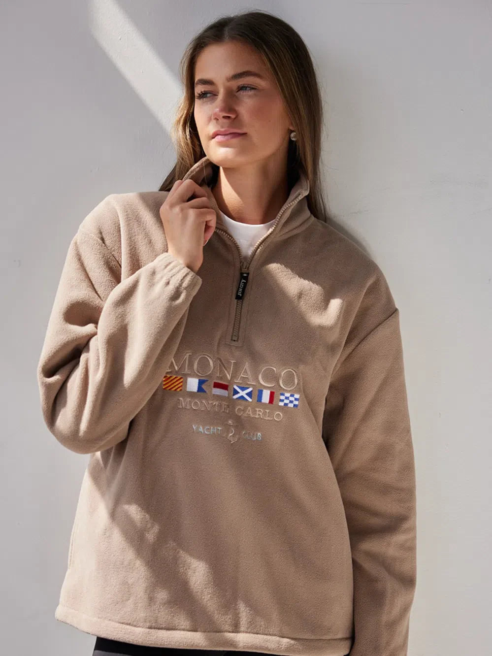Monaco Vintage Fleece Beige