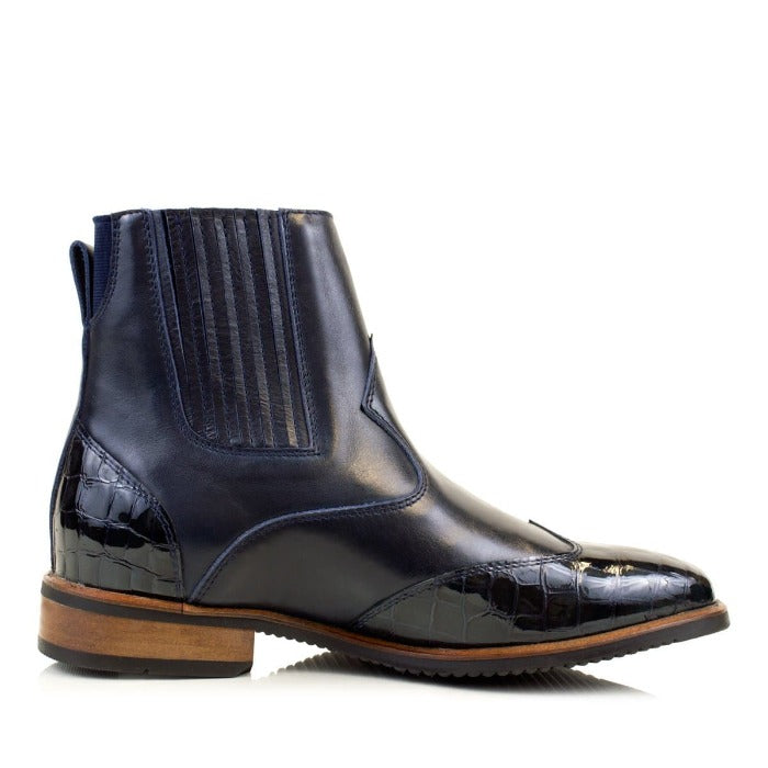 Monroe Blue Short Boot