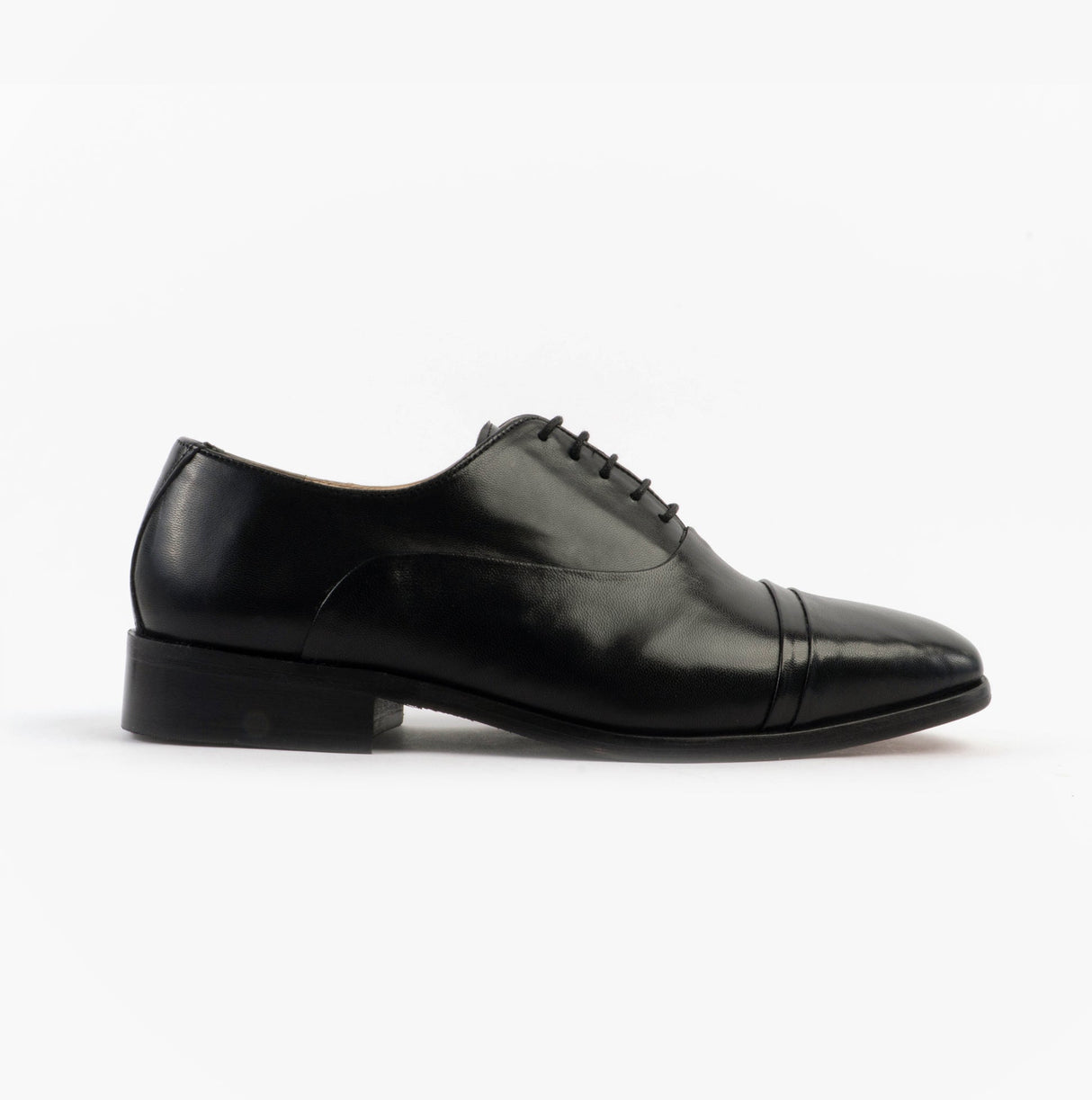 Montecatini ADRIAN Mens Capped Oxford Shoes Black