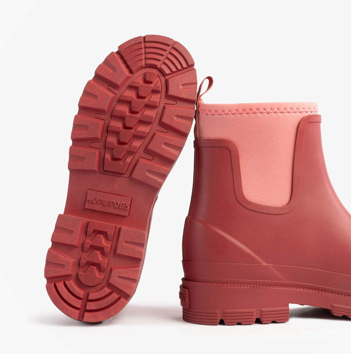 Mud Dogs BROOKE Womens Ankle Neoprene Wellies Pink