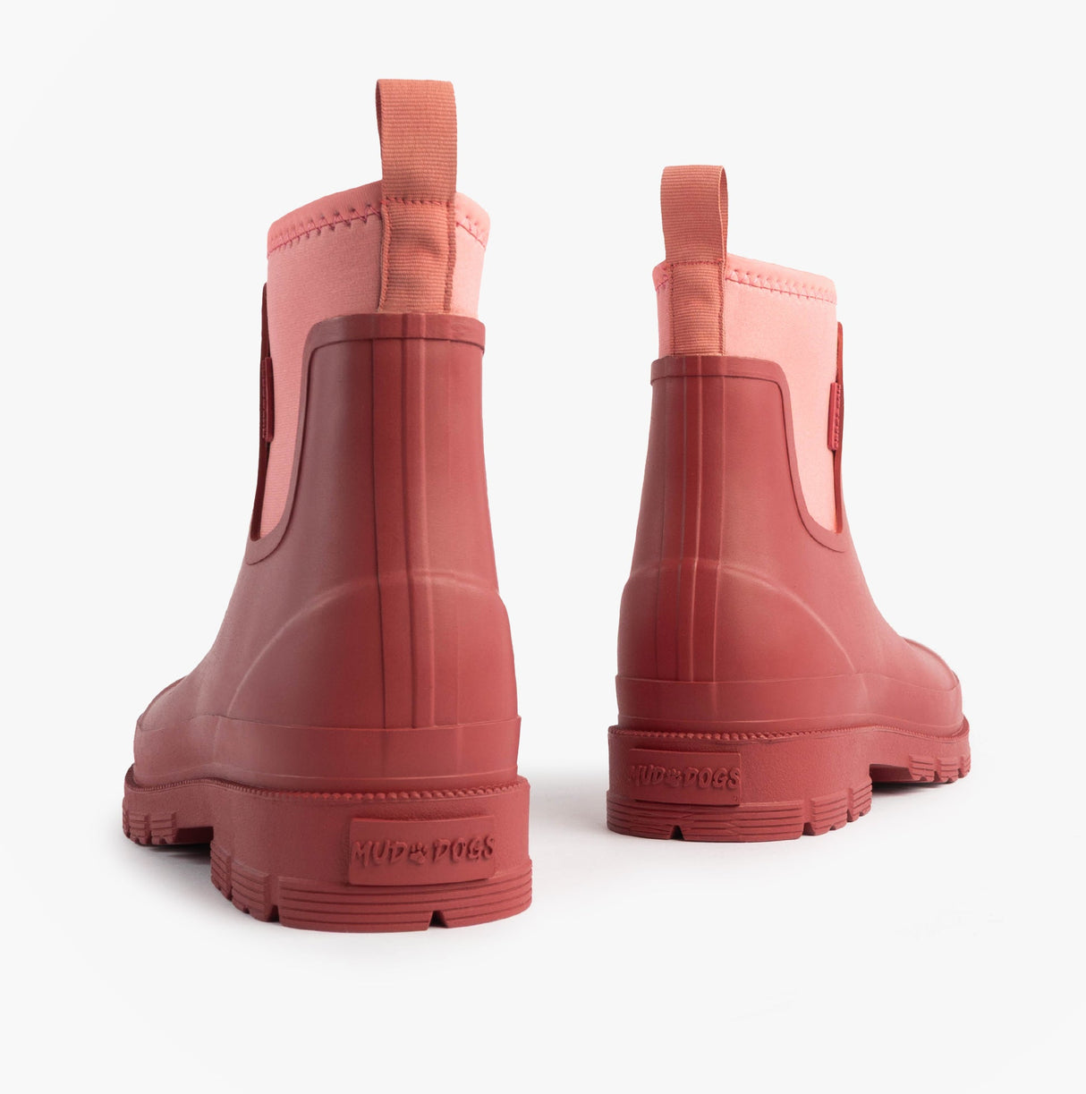 Mud Dogs BROOKE Womens Ankle Neoprene Wellies Pink