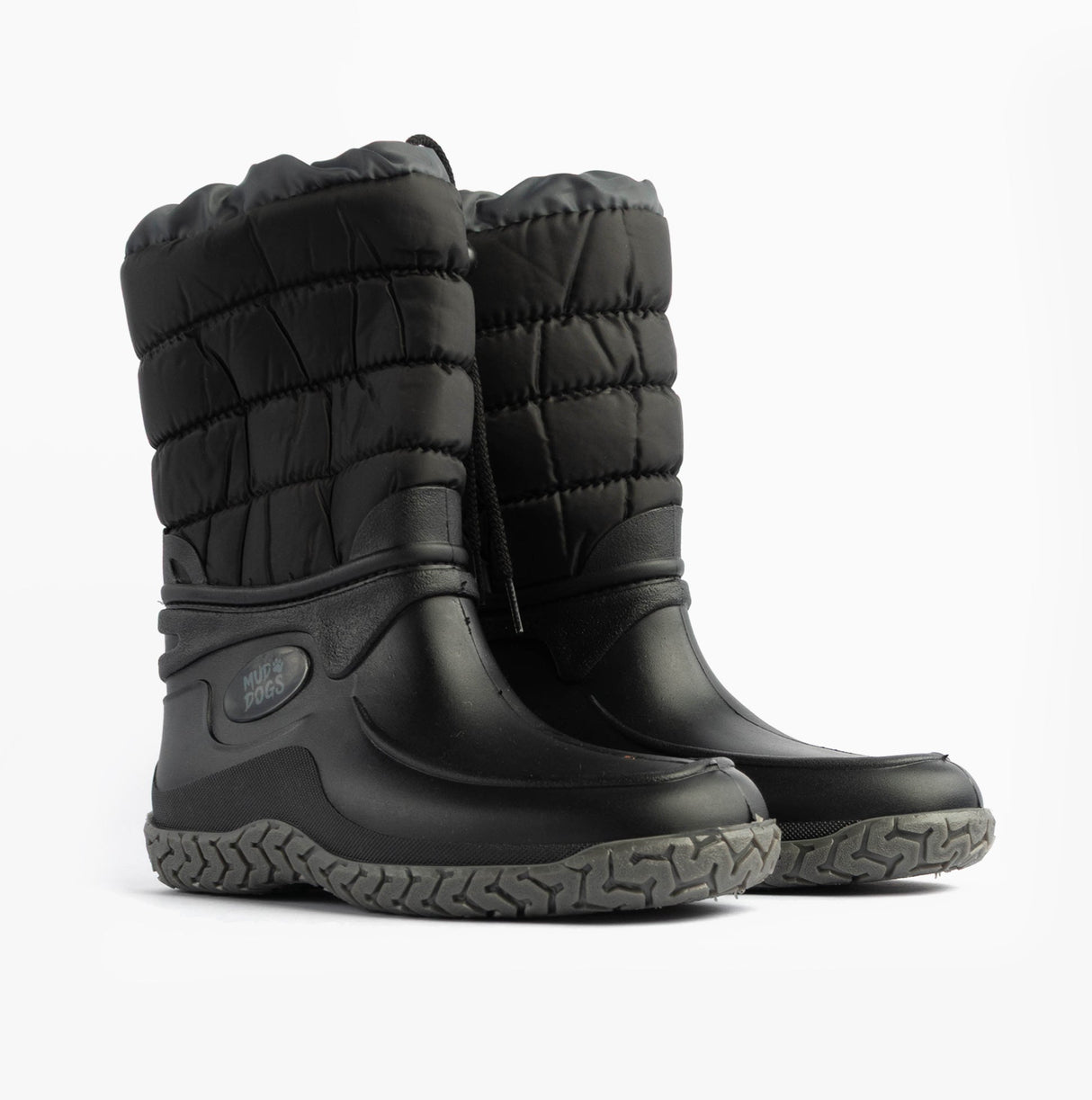 Mud Dogs NORDIC Womens Warm Lined Boots Black