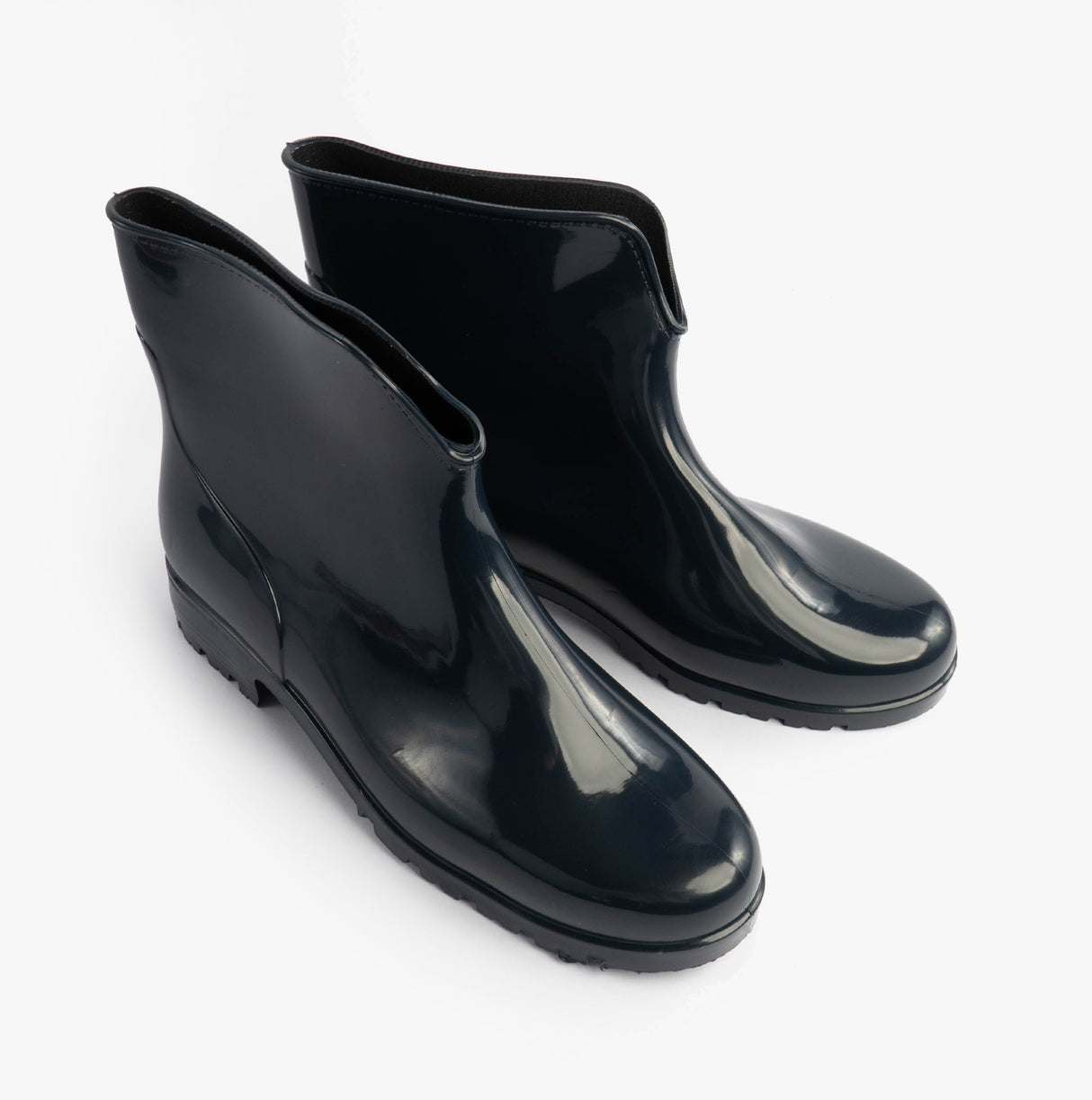 Mud Dogs PAOLA Womens Ankle Wellies Navy