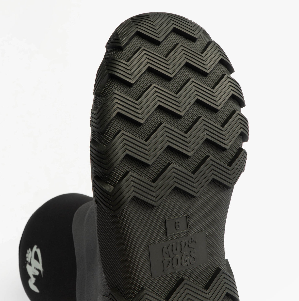 Mud Dogs RUTLAND MID Unisex Neoprene Wellies Black