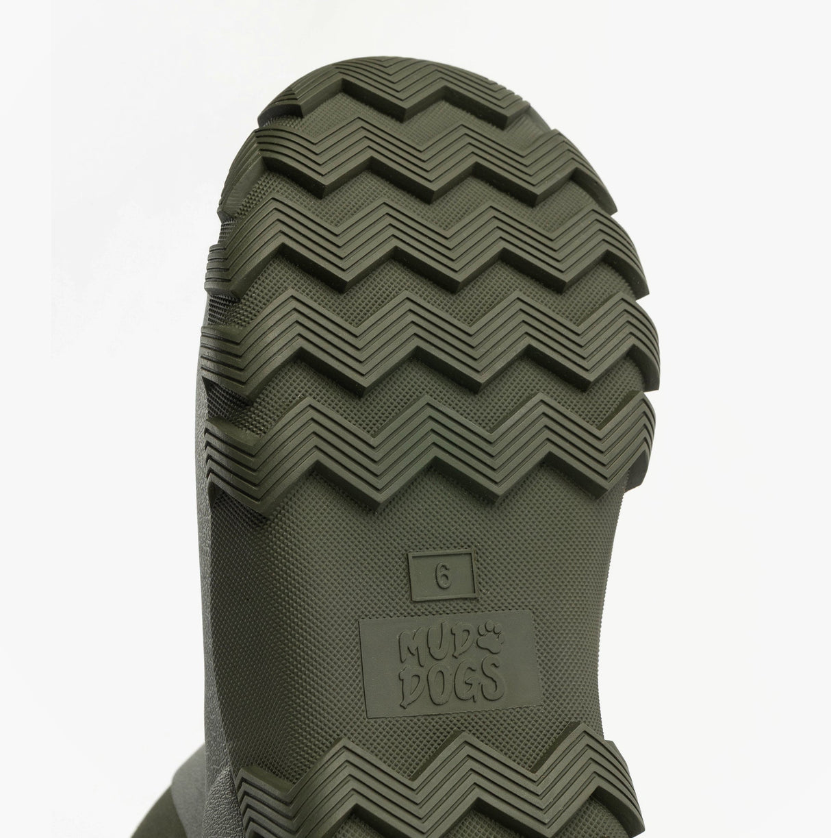 Mud Dogs RUTLAND SHORT Unisex Neoprene Wellies Olive