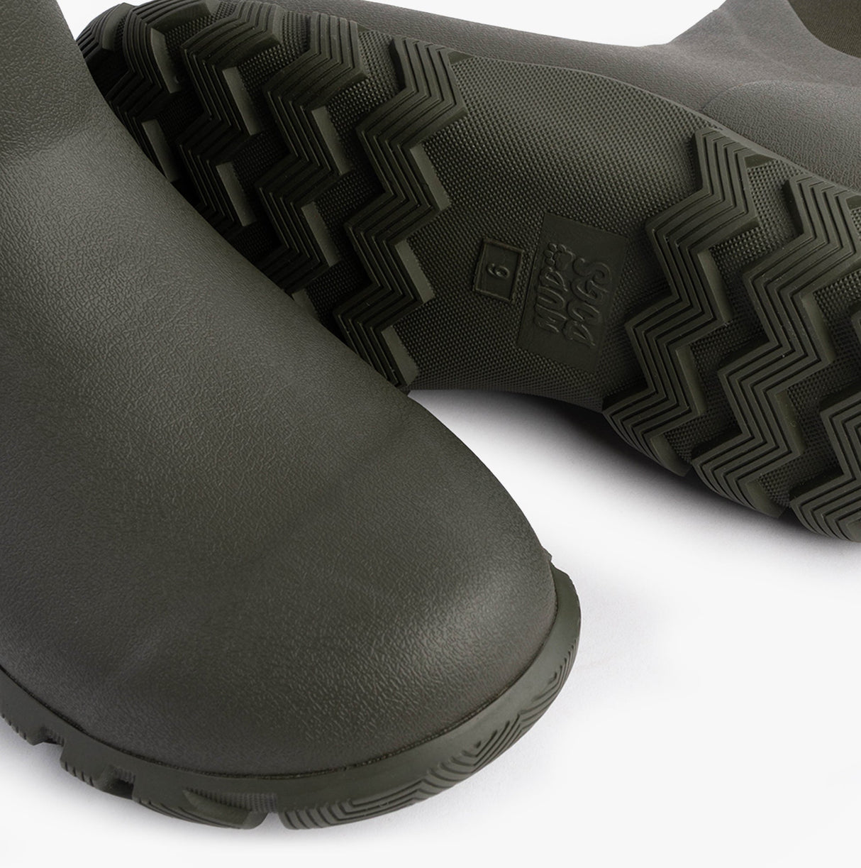 Mud Dogs RUTLAND SHORT Unisex Neoprene Wellies Olive