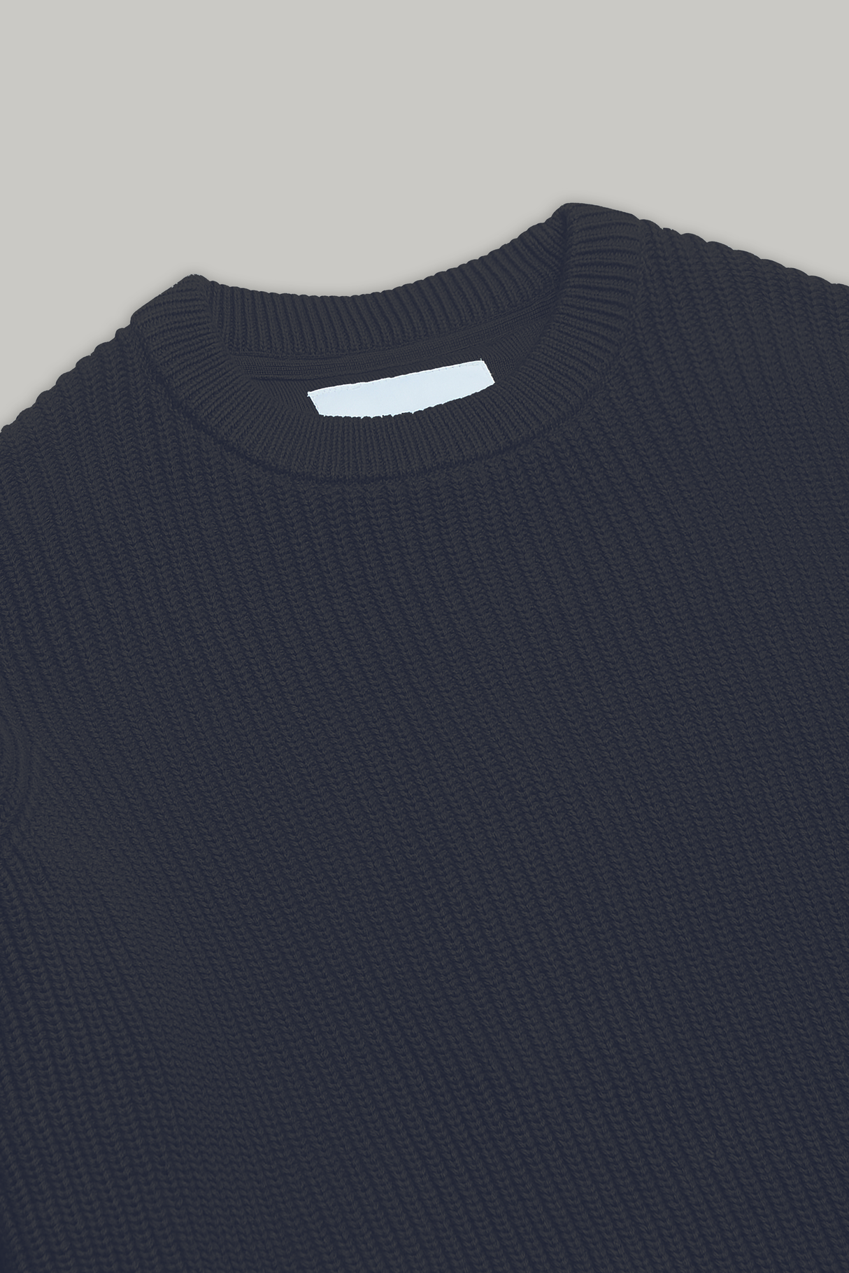 J Hailey Crew Knit - Dark Midnight