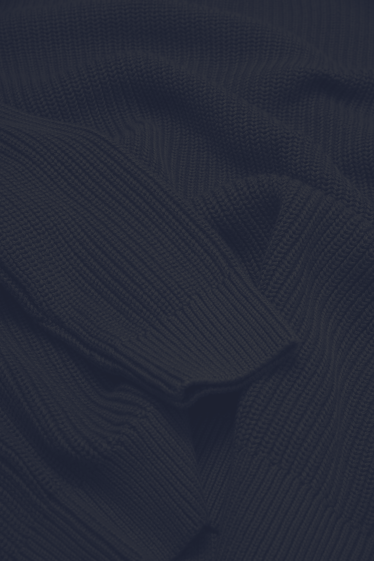 J Hailey Crew Knit - Dark Midnight