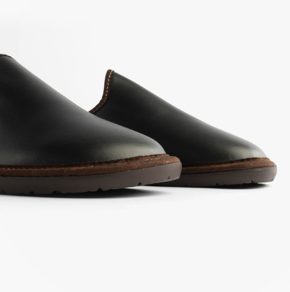 Nordikas 131 DUBLIN Mens Mule Slippers Black