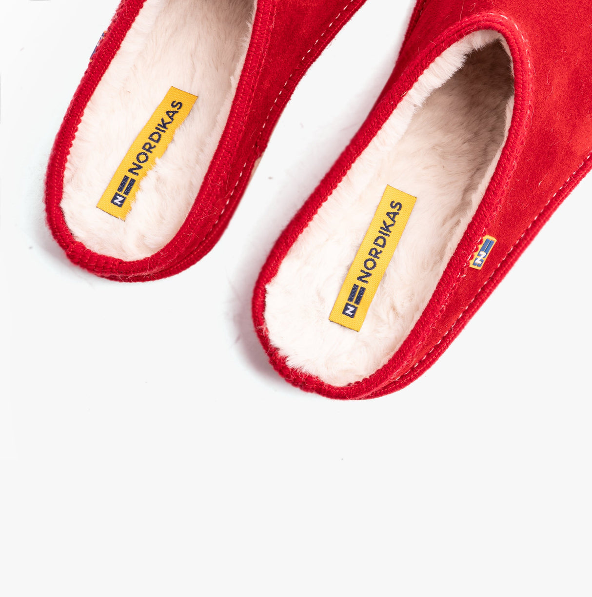 Nordikas AFELPADO CEREZA Womens Mule Slippers Cherry