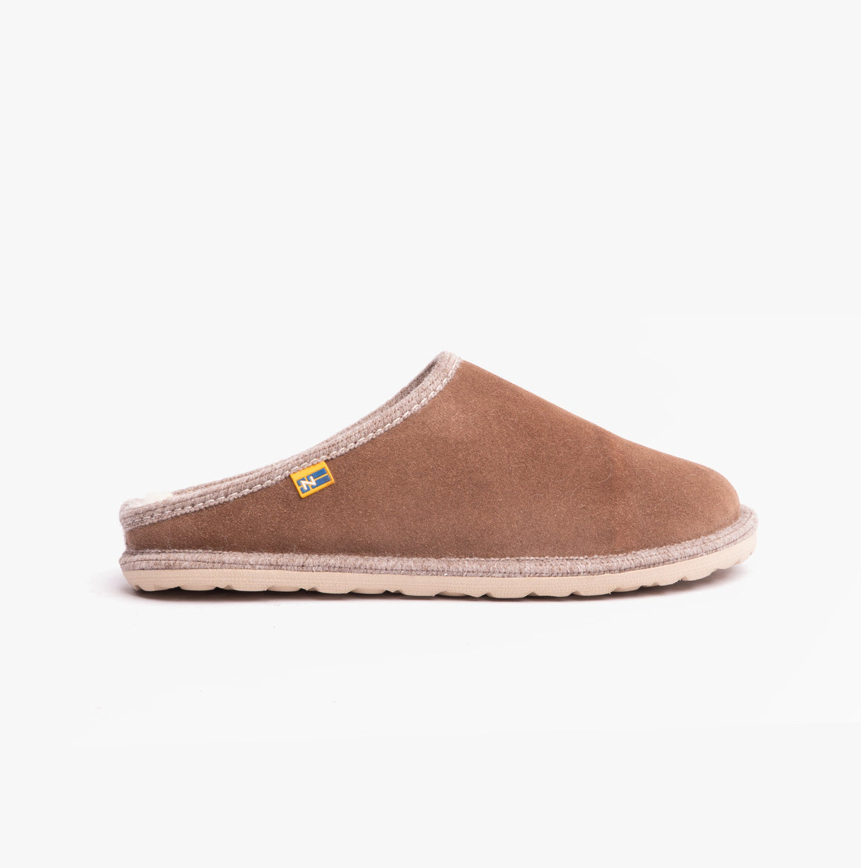 Nordikas AFELPADO PIEDRA Womens Mule Slippers Brown