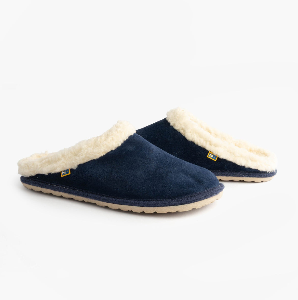 Nordikas 2087 AFELPADO Womens Mule Slippers Navy