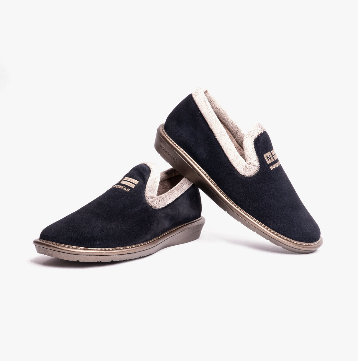 Nordikas AFELPADO MARINO Womens Full Slipper Marine Blue