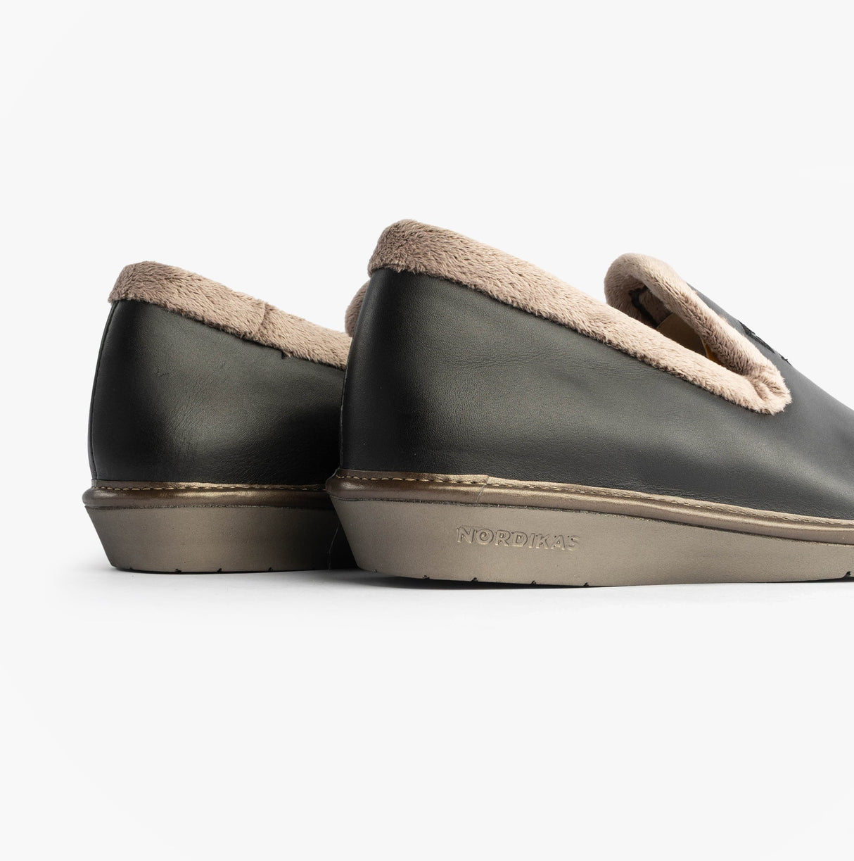 Nordikas DUBLIN Womens Full Slipper Black
