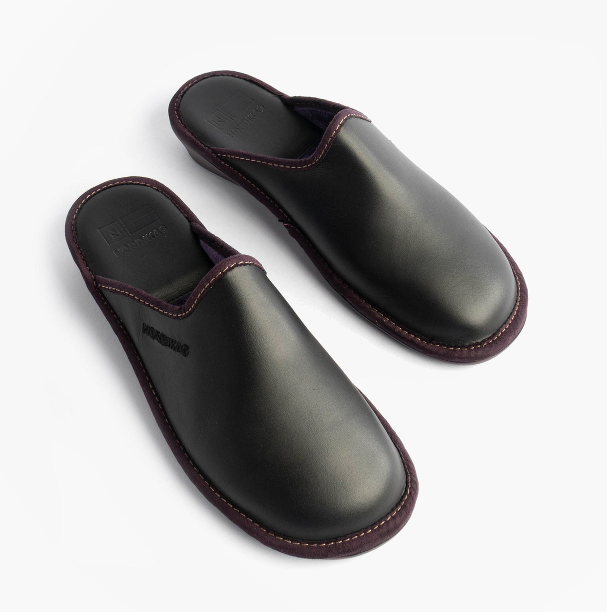 Nordikas 347 DUBLIN Womens Mule Slippers Black