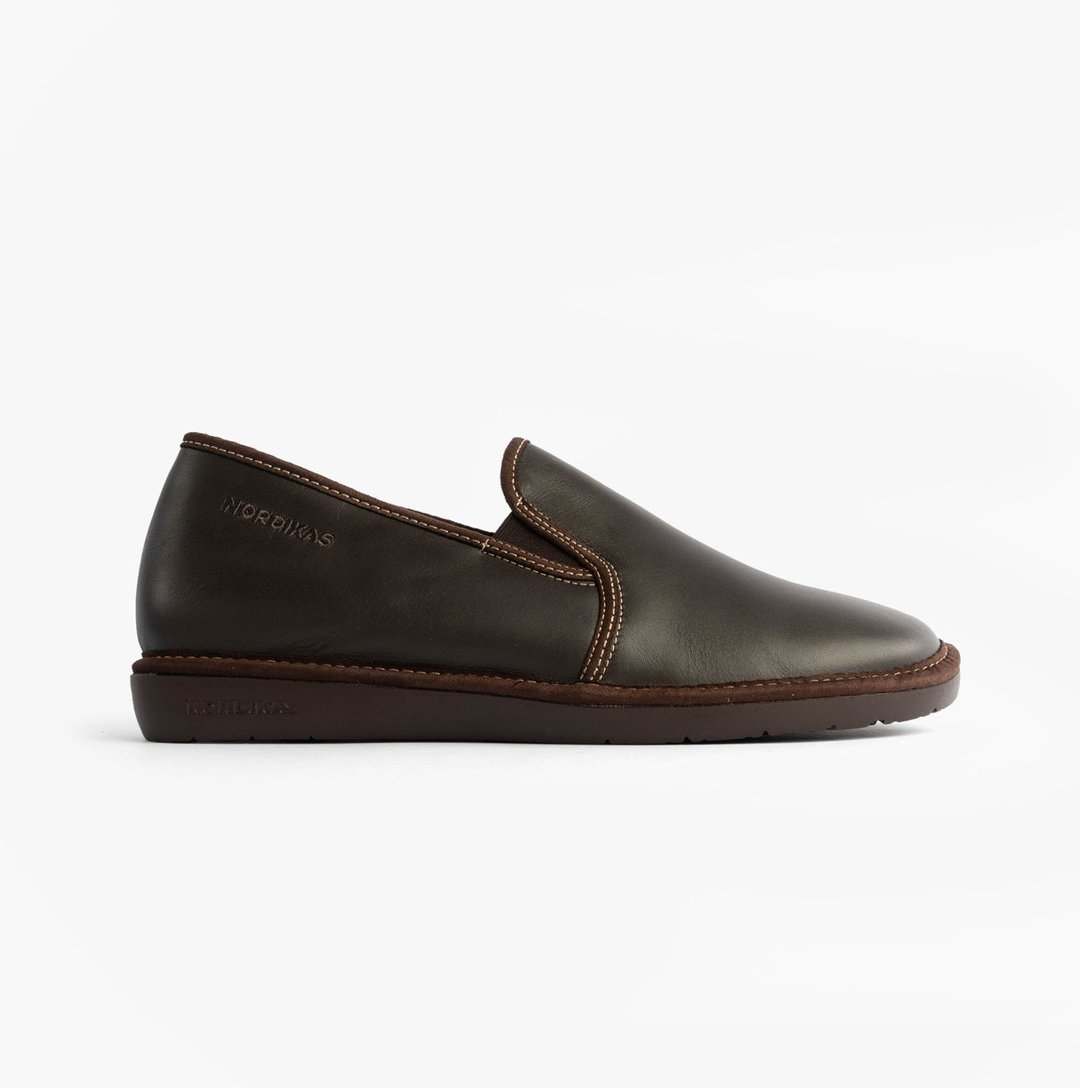 Nordikas 663 DUBLIN Mens Full Slipper Slippers Moka