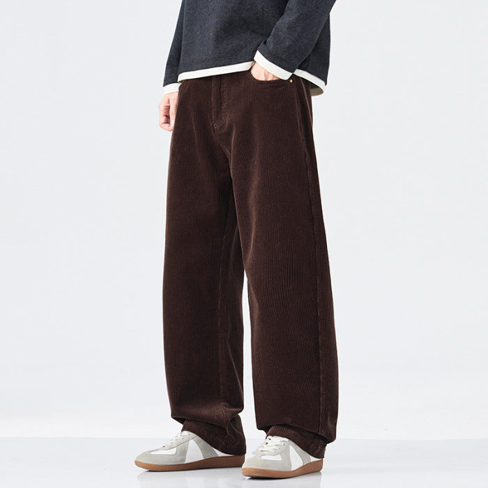 Corduroy Wide Leg Pants