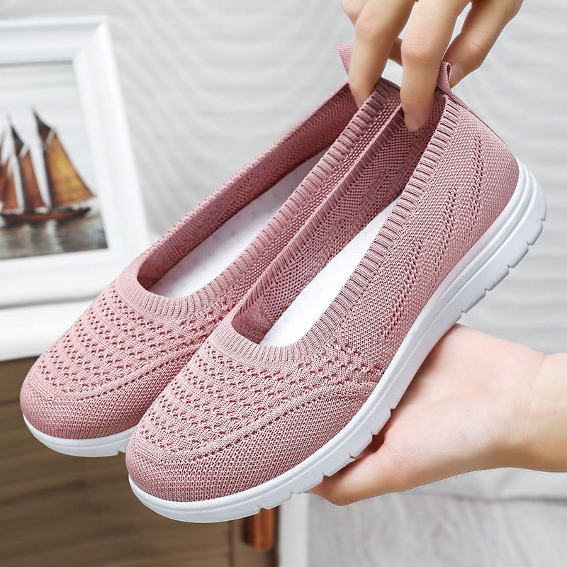 Fashion Personality Female Flat Cloth Shoes