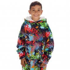 OO14 GRAFFITI KIDS HOODIE 7-13 YEARS