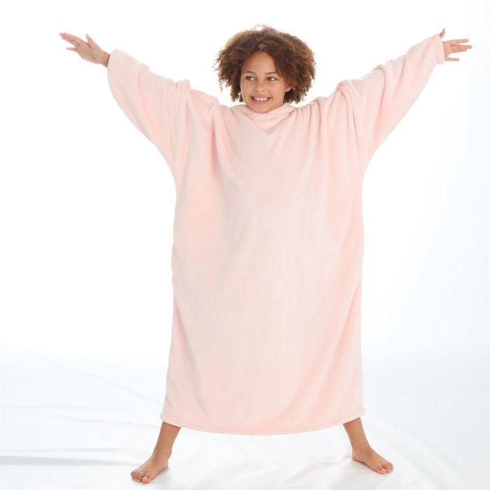 OO9 PINK KIDS HOODIE 7-13 YEARS