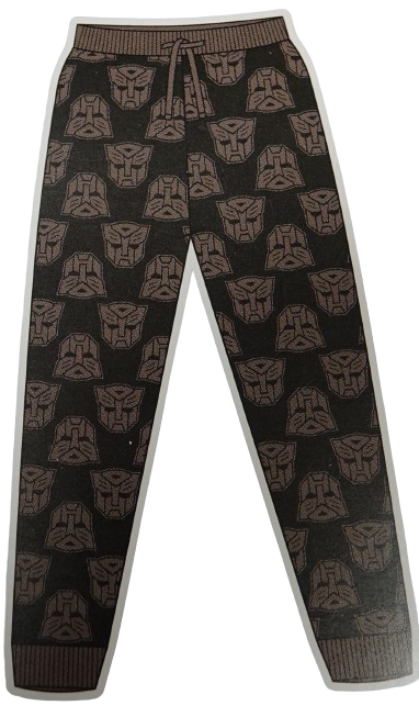 P1029 TRANSFORMERS LOUNGE PANTS TEEN/ADULT