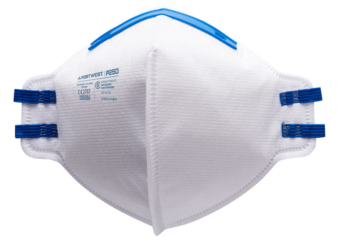 Portwest FFP2 Fold Flat Respirator (Pk20)