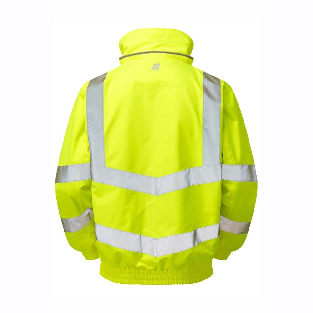 PULSAR P533 Hi-Vis Yellow Mesh Lined Waterproof Bomber Jacket