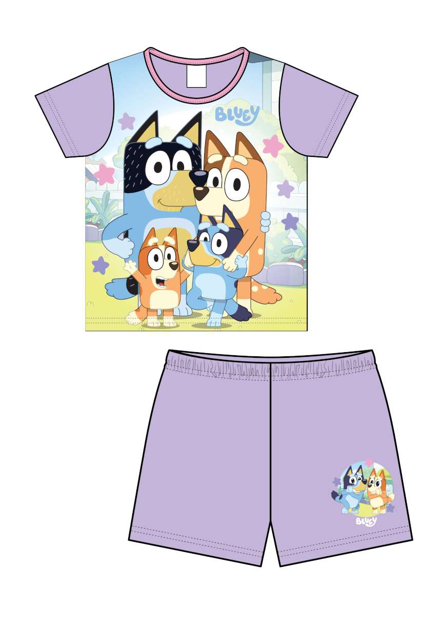 P570 BLUEY SHORTS