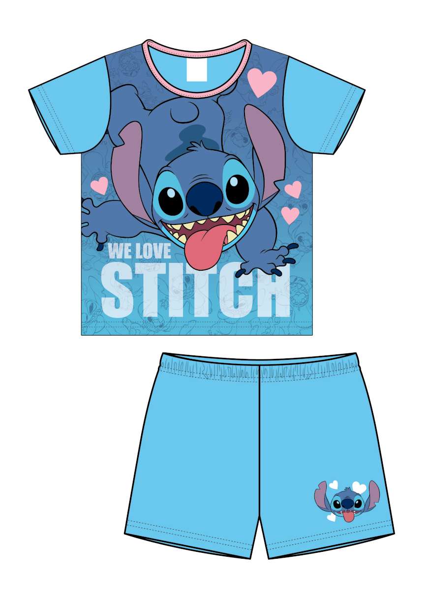 P572 LILO & STITCH SHORTS