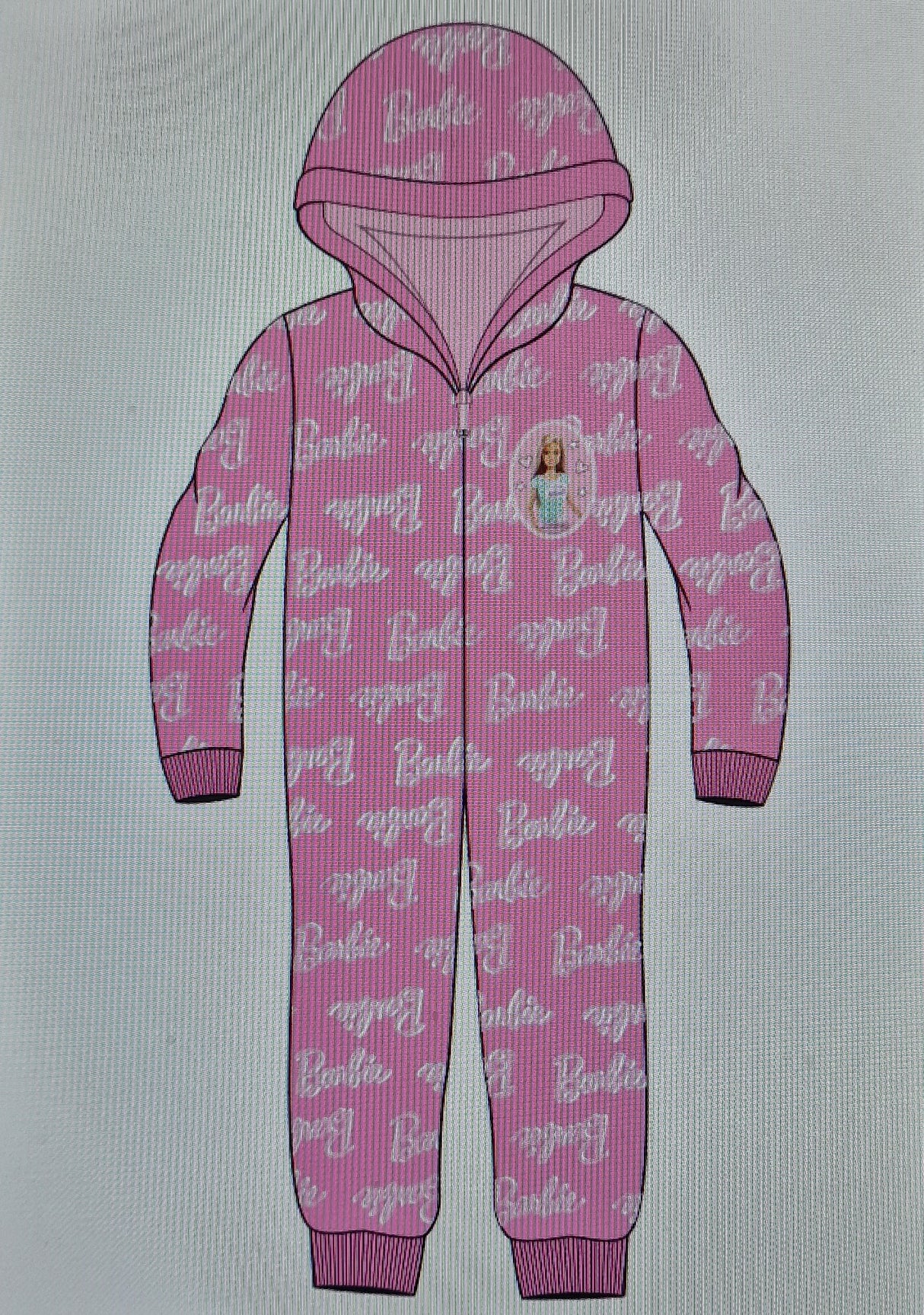 P672 BARBIE ONESIE