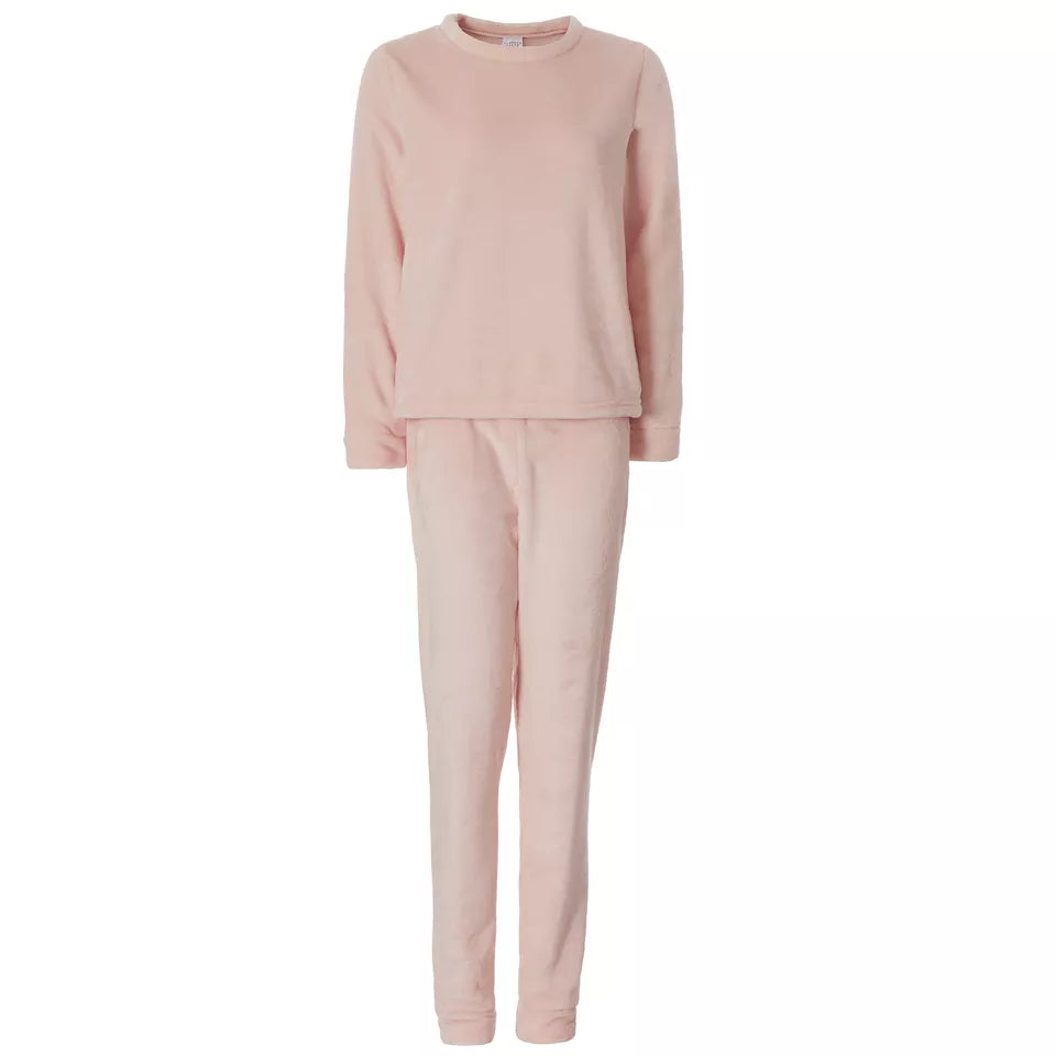 P684 TEEN/ADULT PINK FLEECE PYJAMAS