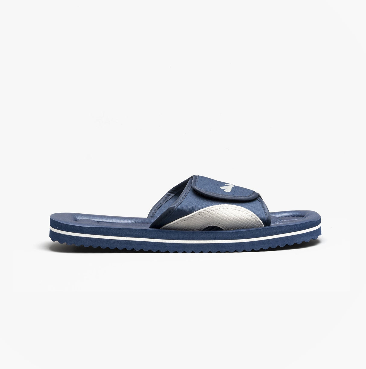 PDQ M275C Unisex Touch Fasten Strap Beach Sliders Blue