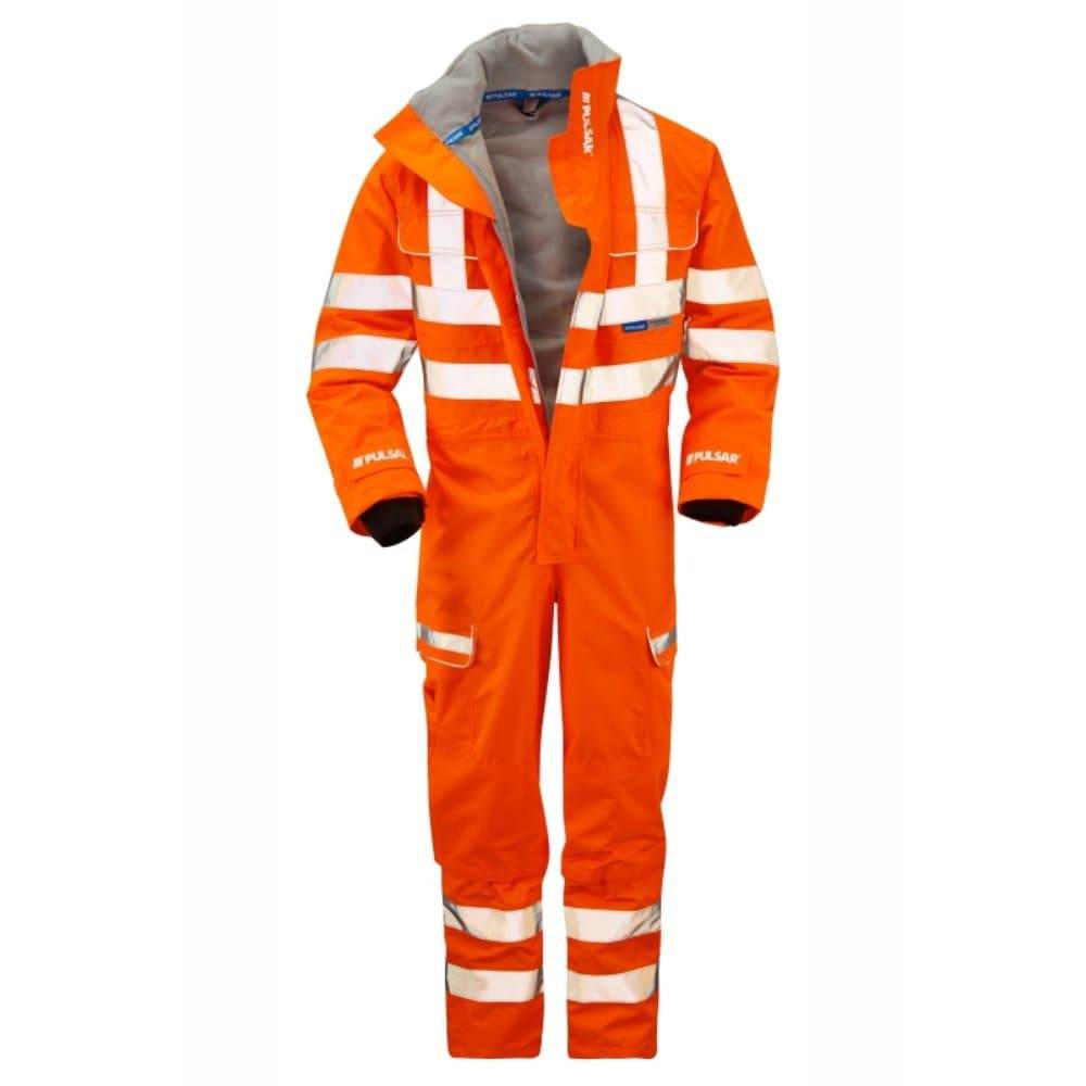 PULSAR PR505 Hi-Vis Rail Spec Waterproof Coverall