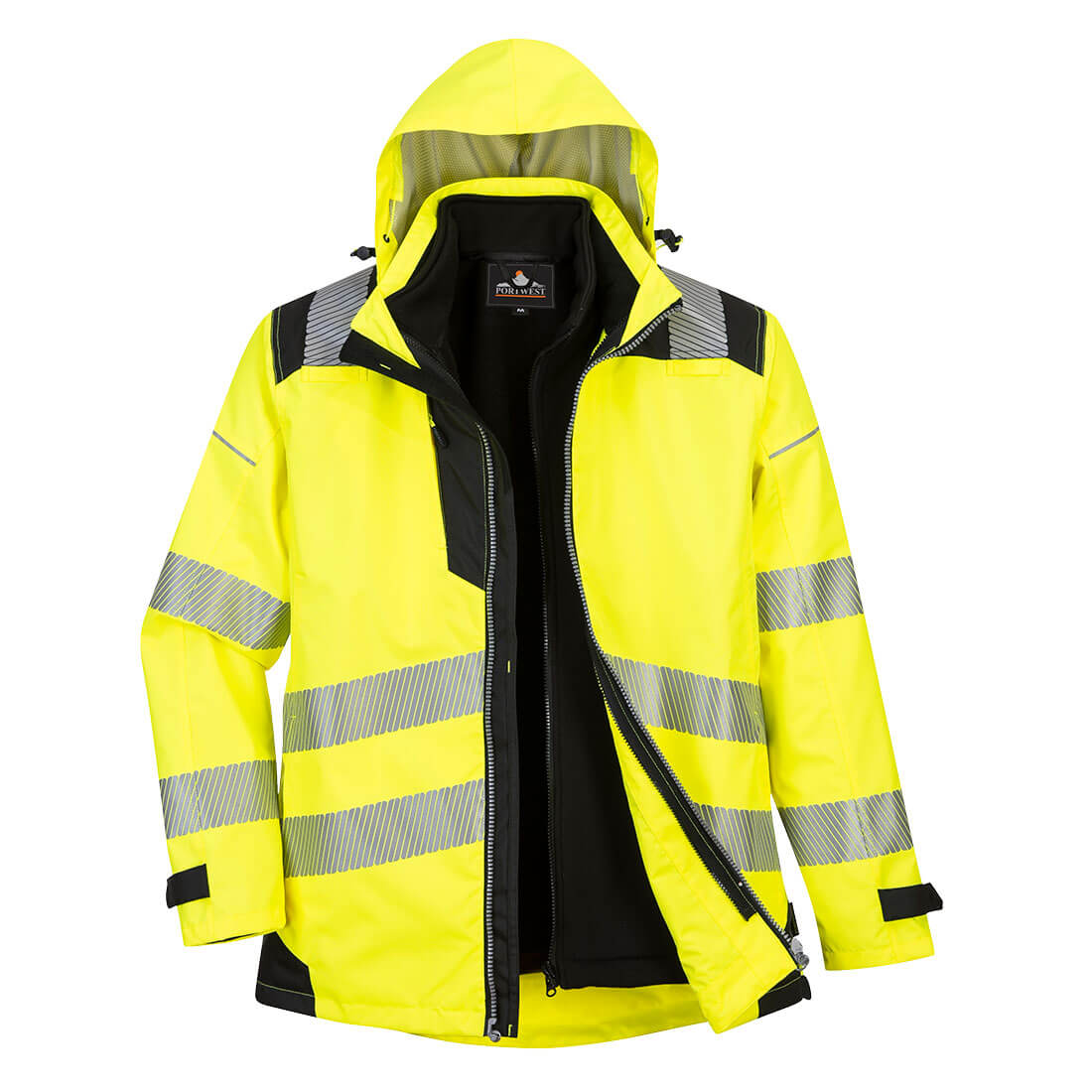 Portwest PW3 Hi-Vis 3-in-1 Jacket