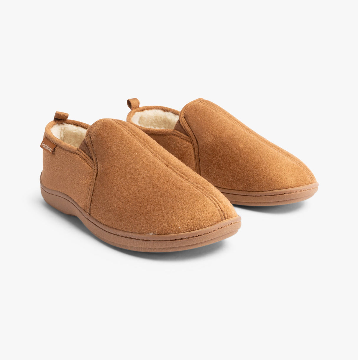 Padders BASIL Mens (G Fit) Slippers Chestnut