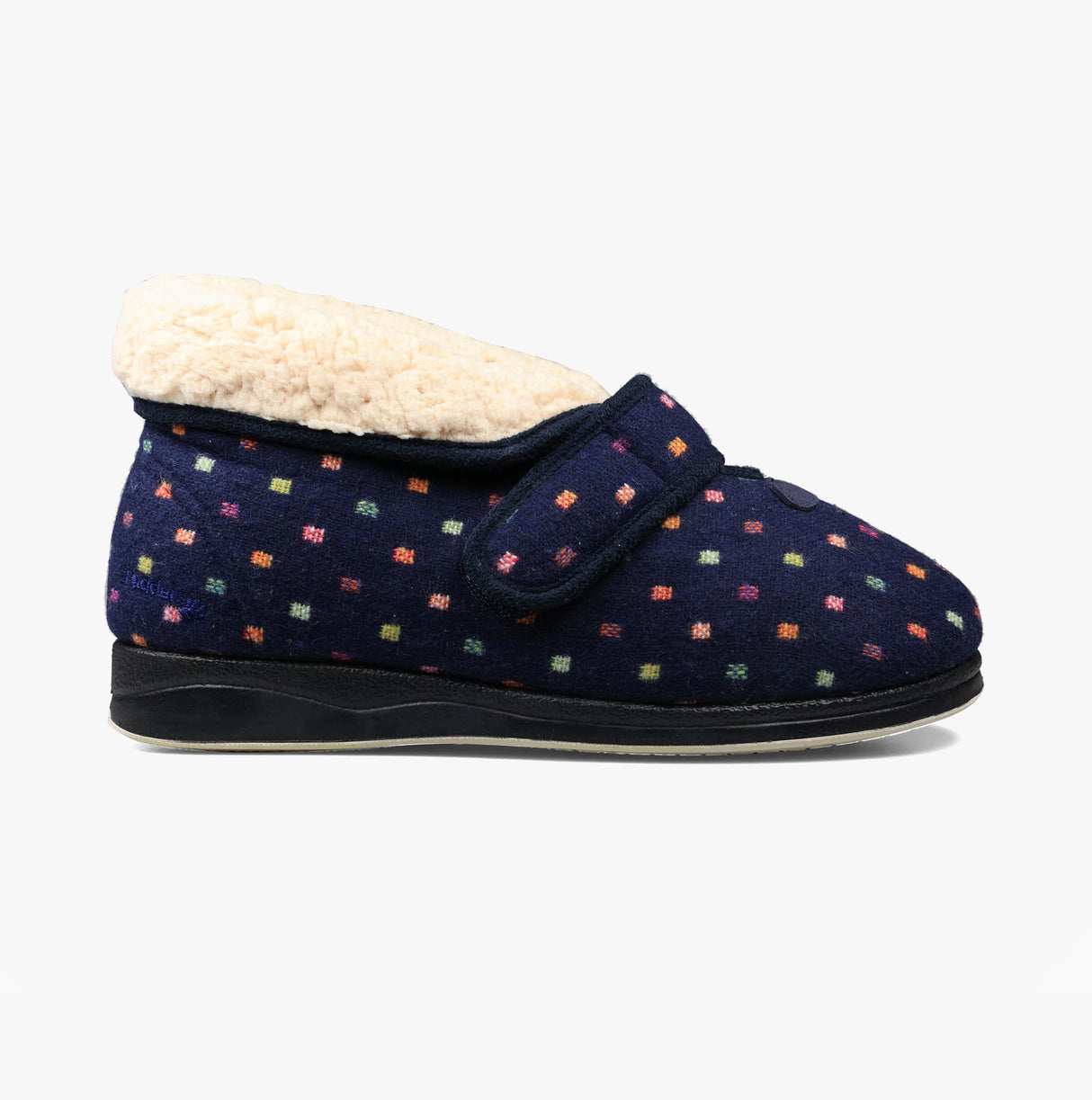 Padders BESS Womens Boot Slippers Navy