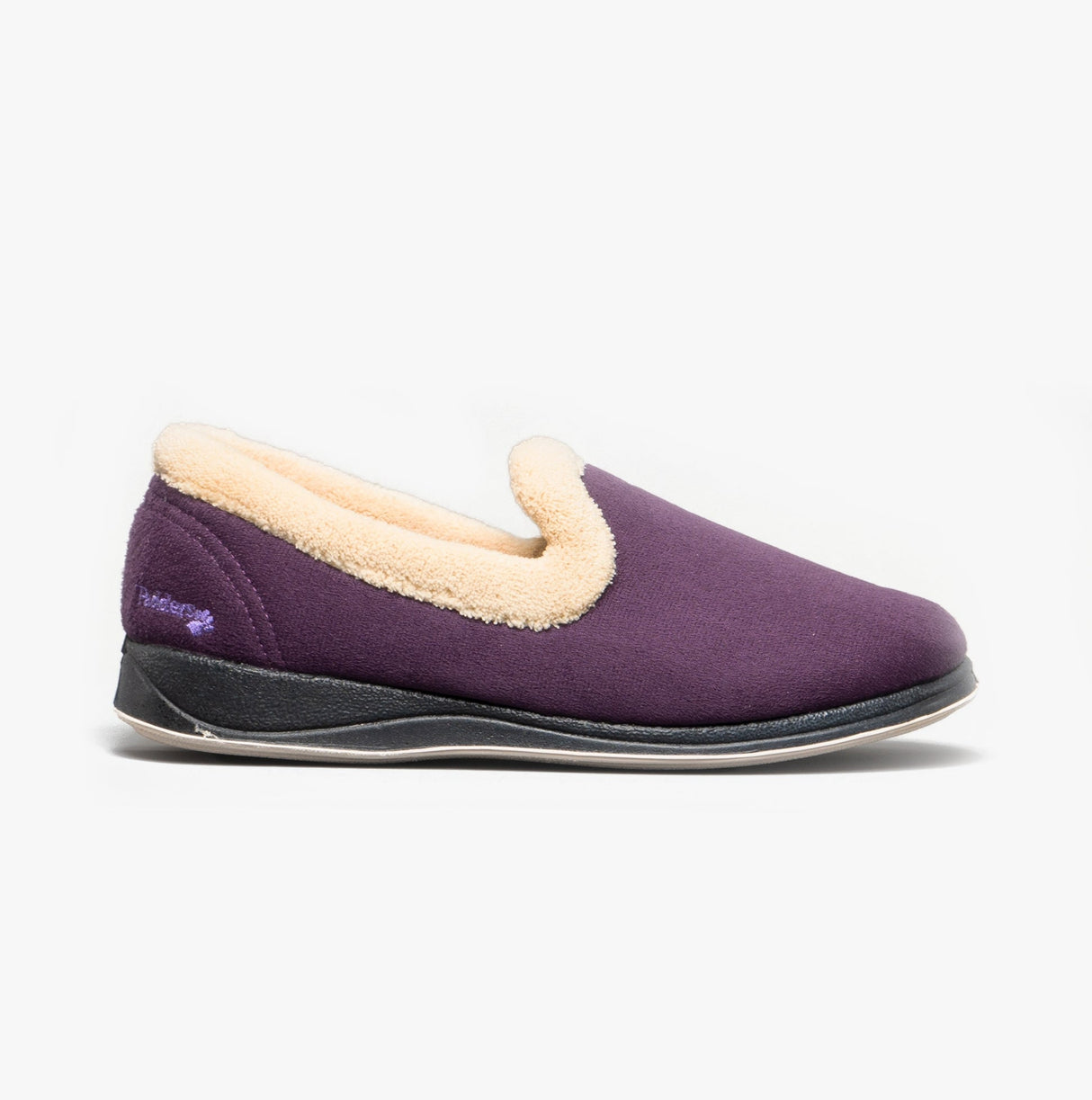 Padders REPOSE Womens (2E Fit) Full Slippers Lilac