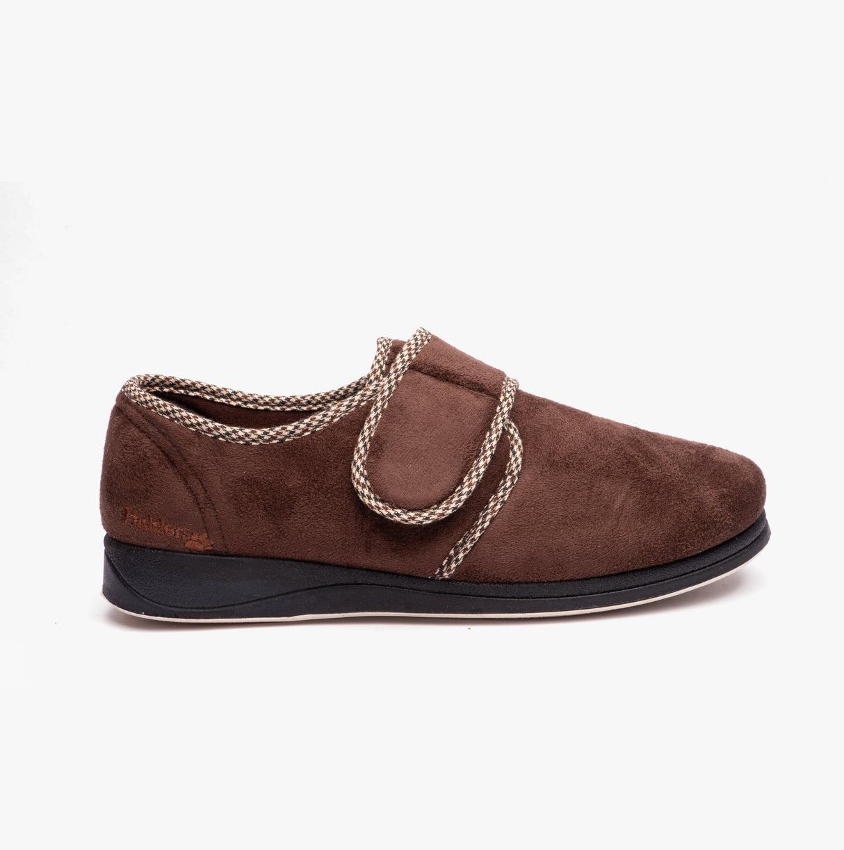 Padders HARRY (G Fit) Mens Slippers Dark Brown