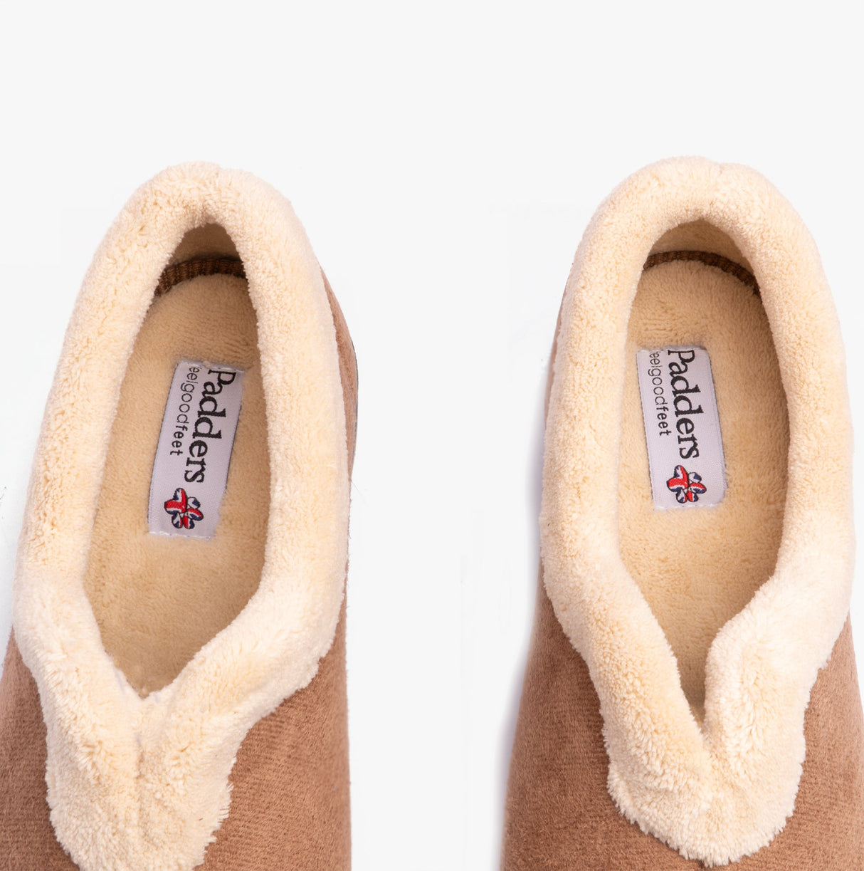 Padders CARMEN Womens (2E Fit) Full Slippers Camel
