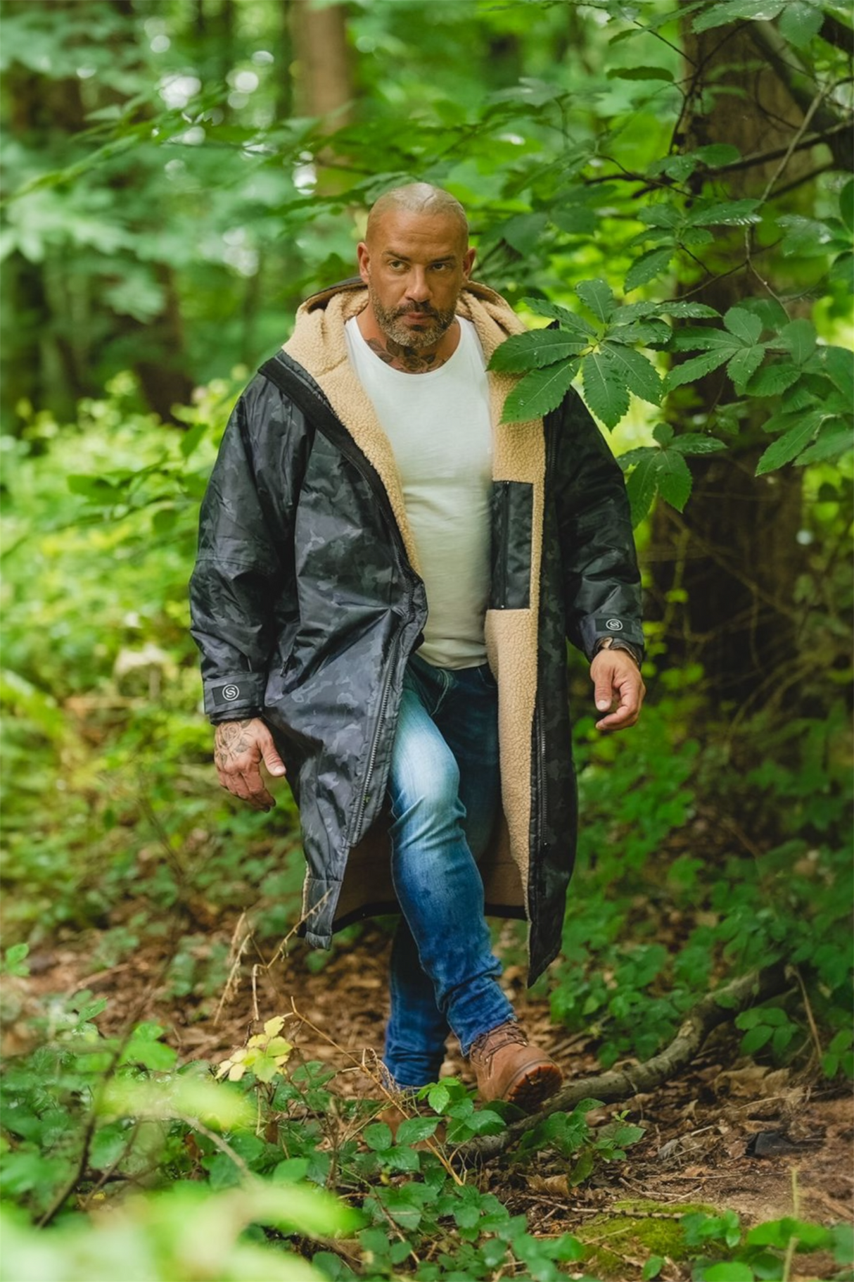 MKII PARKA - UNISEX Black Camo